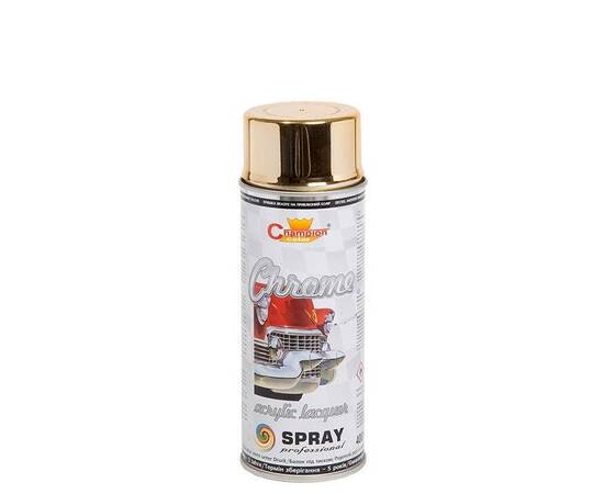 Spray Vopsea Crom Gold 400ml Champion Color, 2 image