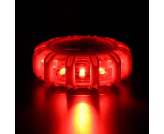 Lampa LED de urgenta pentru siguranta rutiera cu baza magnetica si functie de lanterna, 6 image
