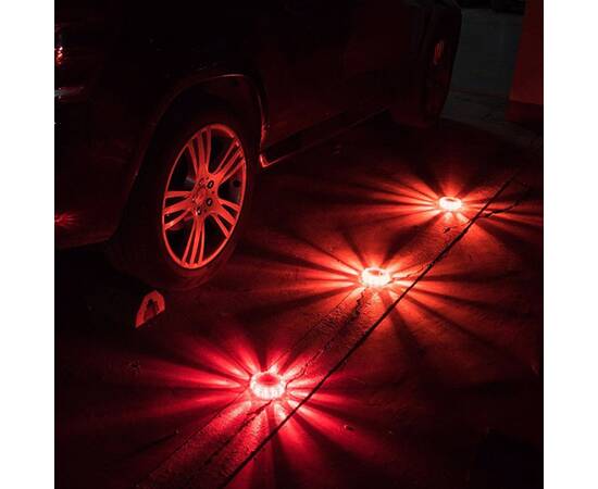 Lampa LED de urgenta pentru siguranta rutiera cu baza magnetica si functie de lanterna, 8 image