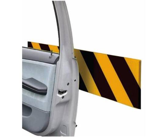 Set 2 placi de protectie coliziune portiera auto pentru garaje sau parcari, 50 x 10 cm, 3 image