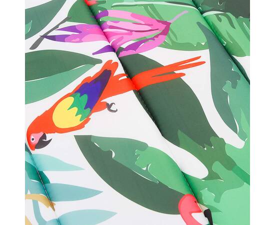 Pernă pentru șezlong, multicolor, 180x60x3 cm, material oxford, 7 image