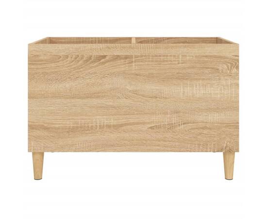 Dulap pentru discuri stejar sonoma 74,5x38x48 cm lemn prelucrat, 5 image