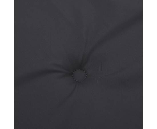 Perne de scaun cu spătar înalt, 6 buc, negru, țesătură oxford, 7 image