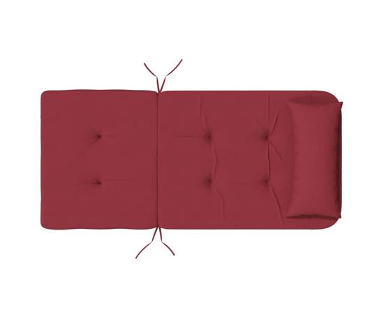 Perne pentru scaun adirondack, 2 buc, roșu vin, textil oxford, 8 image