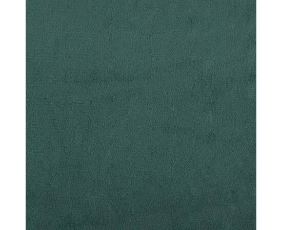 Șezlong, verde închis, catifea, 8 image