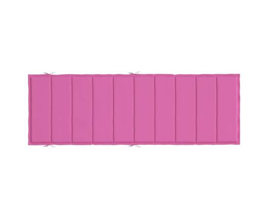 Pernă pentru șezlonguri, roz, material oxford, 6 image