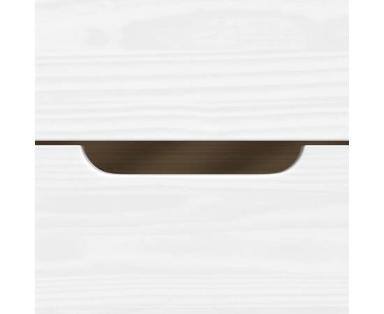 Pat de zi cu 2 sertare "irun", alb, 90x200 cm, lemn masiv pin, 7 image