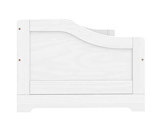 Pat de zi cu 3 sertare "irun", alb, 90x200 cm, lemn masiv pin, 6 image