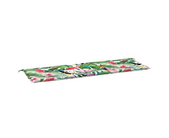 Pernă de bancă de grădină multicolor 150x50x3 cm textil oxford, 2 image