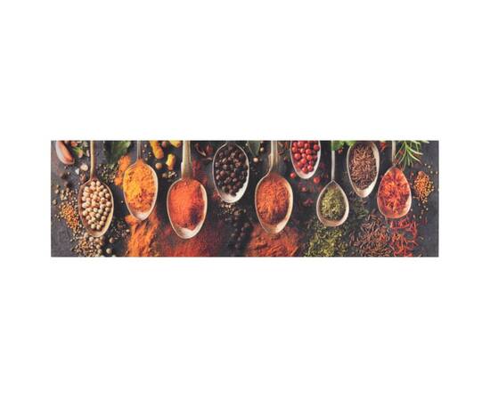 Covor de bucătărie lavabil spoon & spices, 45x150 cm, catifea