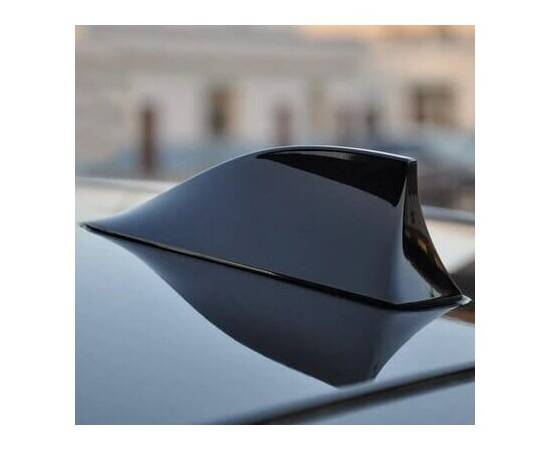 Antena auto activa AM - FM tip "SHARK TAIL" culoare NEGRU, 2 image