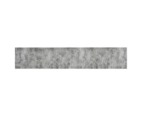 Covor de bucătărie lavabil beton, 60x300 cm, catifea, 2 image