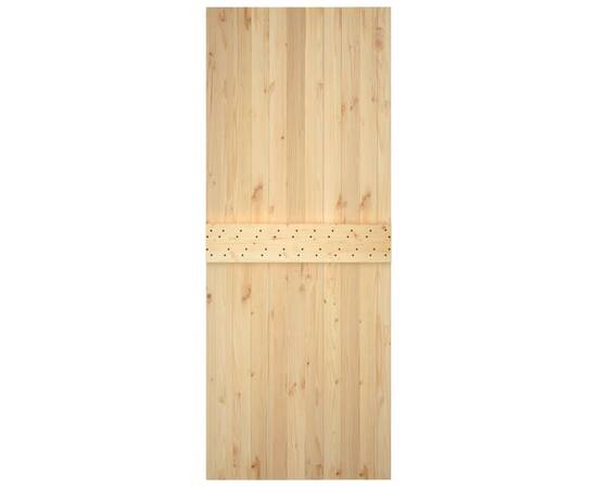 Ușă, 90x210 cm, lemn masiv de pin, 6 image