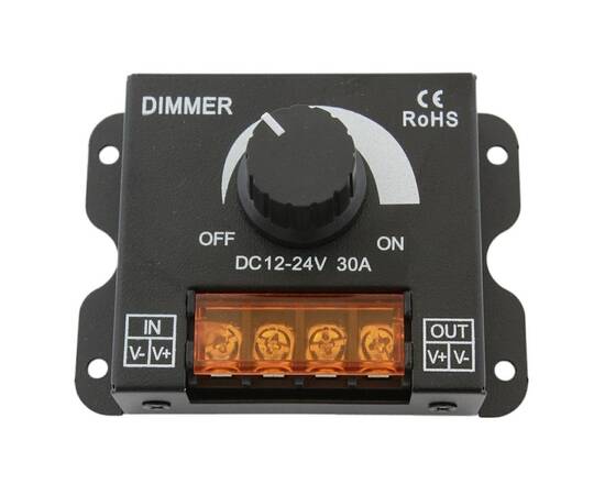 Dimmer LED cu reglaj manual, 12V - 24V, 360W - 720W, 30A, 3 image