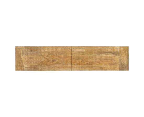 Bancă, 160x35x45 cm, lemn masiv de mango, 4 image