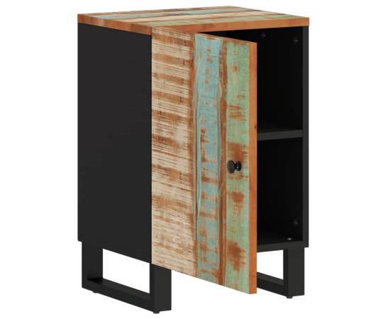 Dulap de baie, 38x33x458 cm, lemn masiv reciclat, 3 image