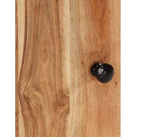 Dulap de baie, 38x33x58 cm, lemn masiv de acacia, 8 image