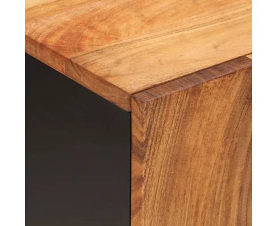 Dulap de chiuvetă 62x33x58 cm lemn masiv acacia & lemn compozit, 10 image