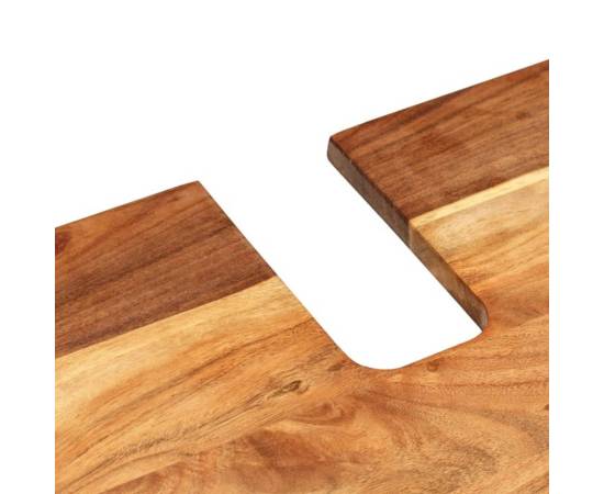 Dulap de chiuvetă 62x33x58 cm lemn masiv acacia & lemn compozit, 8 image