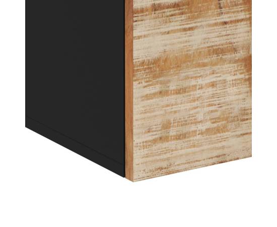 Dulap de perete de baie, 38x33x48 cm, lemn masiv reciclat, 10 image