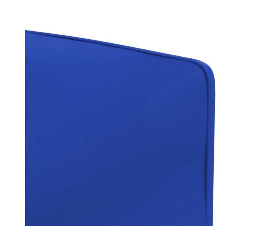 Foișor cu acoperiș dublu, albastru, 3x3x2,68 m, material textil, 6 image
