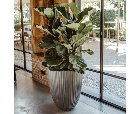 Capi vas de plante urban tube elegant, gri închis, 55x73 cm, mic