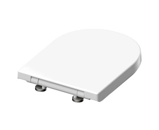 SchÜtte capac de toaletă duroplast „white”, în formă de d, 4 image