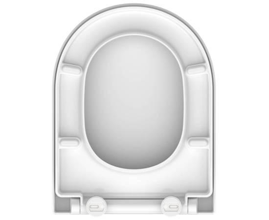 SchÜtte capac de toaletă duroplast „white”, în formă de d, 5 image