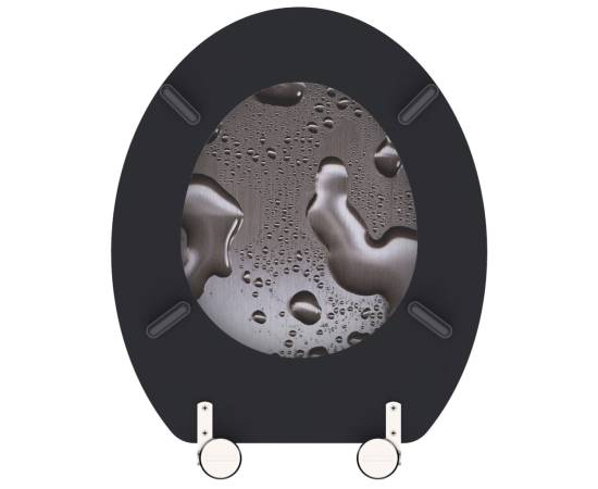 SchÜtte scaun de toaletă „grey steel”, mdf, 5 image