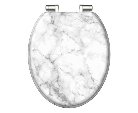 SchÜtte scaun de toaletă cu închidere silențioasă „marmor stone”, 3 image
