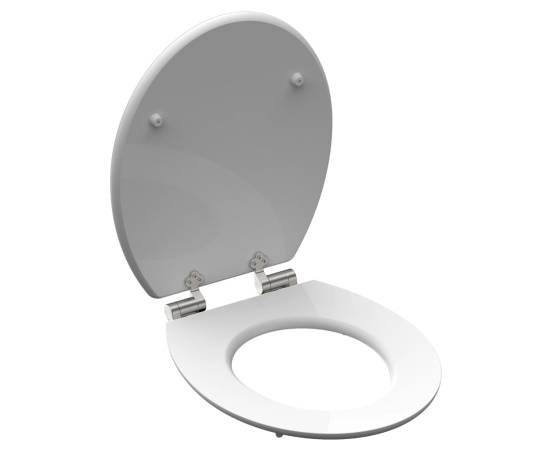 SchÜtte scaun toaletă asia cu închidere silențioasă extralucios mdf, 3 image