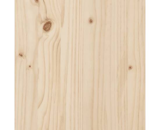 Blat de masă, 100x50x2,5 cm, lemn masiv de pin, oval, 6 image