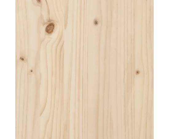 Blat de masă, 80x40x2,5 cm, lemn masiv de pin, oval, 6 image