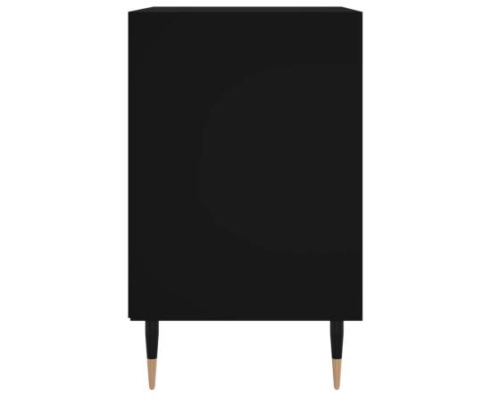 Noptiere, 2 buc., negru, 40x30x50 cm, lemn compozit, 6 image