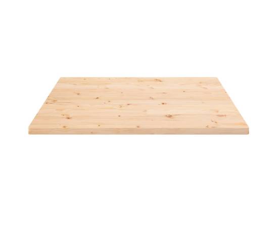 Blat de masă, 90x90x2,5 cm, lemn masiv de pin, pătrat, 3 image