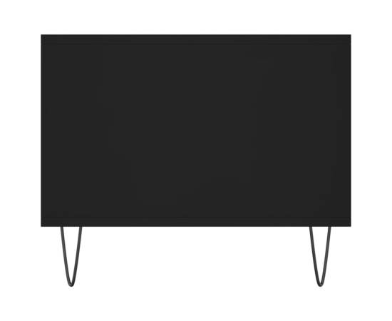 Măsuță de cafea, negru, 102x50x40 cm, lemn compozit, 7 image