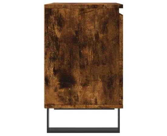 Noptieră, stejar fumuriu, 40x30x50 cm, lemn compozit, 7 image