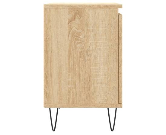 Noptieră, stejar sonoma, 40x30x50 cm, lemn compozit, 7 image