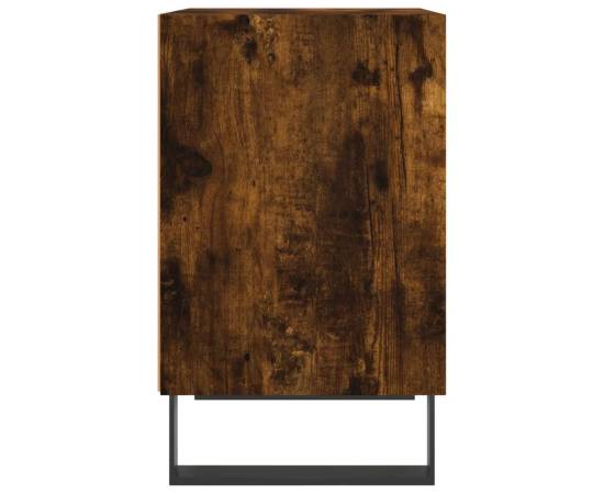 Noptiere, 2 buc., stejar fumuriu, 40x30x50 cm, lemn compozit, 6 image