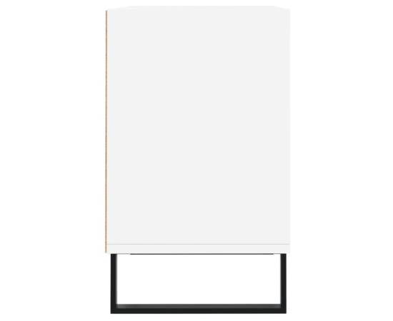 Comodă tv, alb, 69,5x30x50 cm, lemn compozit, 5 image