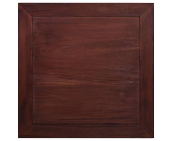 Masă de cafea, maro clasic, 68 x 68 x 30 cm, lemn masiv mahon, 2 image
