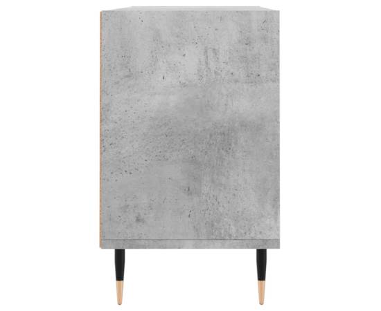 Comodă tv, gri beton, 103,5x30x50 cm, lemn compozit, 5 image