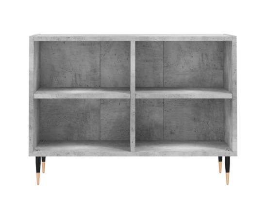 Comodă tv, gri beton, 69,5x30x50 cm, lemn compozit, 4 image