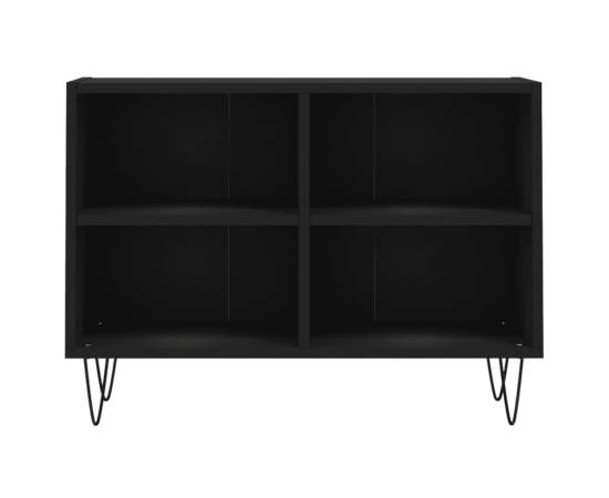 Comodă tv, negru, 69,5x30x50 cm, lemn compozit, 4 image
