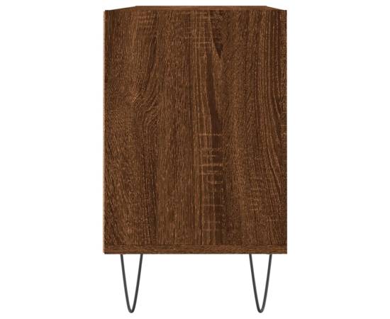 Comodă tv, stejar maro, 103,5x30x50 cm, lemn compozit, 5 image