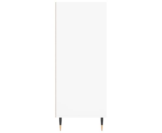 Dulap înalt, alb, 57x35x90 cm, lemn compozit, 5 image