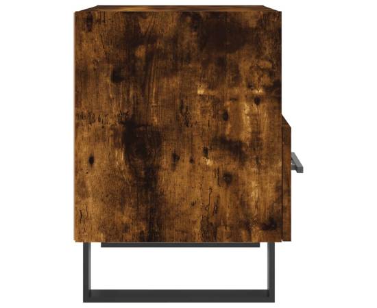 Noptieră, stejar fumuriu, 40x35x47,5 cm, lemn compozit, 5 image