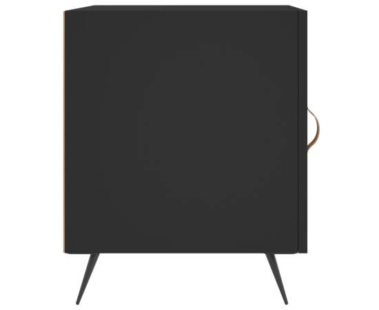Noptiere, 2 buc., negru, 40x40x50 cm, lemn compozit, 7 image