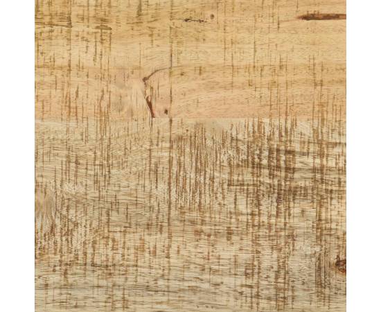 Masă consolă, 110x30x76 cm, lemn masiv de mango brut, 8 image