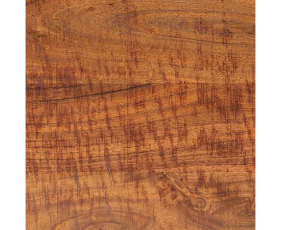 Masă consolă, 120x32x80 cm, lemn masiv de acacia brut, 8 image